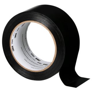 3M General Purpose Vinyl Tape 764, Black, 2 in x 36 yd, 5 mil, 24 Roll/Case