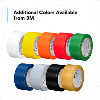 3M General Purpose Vinyl Tape 764, Blue, 2 in x 36 yd, 5 mil, 24 Roll/Case