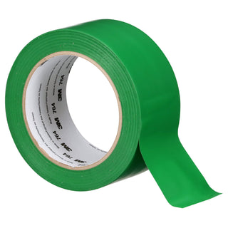 3M General Purpose Vinyl Tape 764, Green, 2 in x 36 yd, 5 mil, 24 Roll/Case