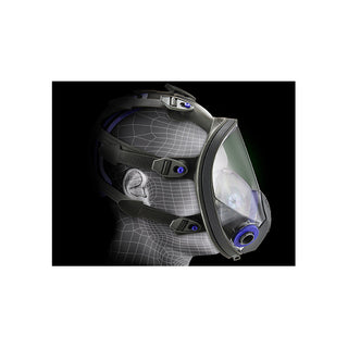 3M Ultimate FX Full Facepiece Reusable Respirator FF-401, Small 4EA/Case