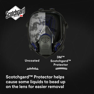 3M Ultimate FX Full Facepiece Reusable Respirator FF-401, Small 4EA/Case