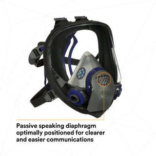 3M Ultimate FX Full Facepiece Reusable Respirator FF-401, Small 4EA/Case