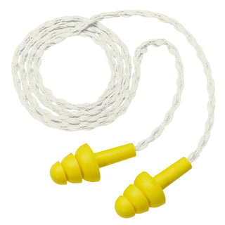 3M E-A-R UltraFit Earplugs 340-4036, Corded, Poly Bag