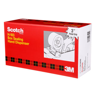 Scotch® Box Sealing Tape Hand Dispenser H183, 3 in