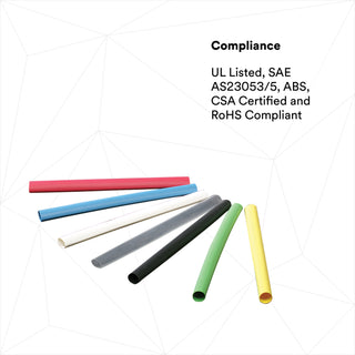 3M Heat Shrink Tubing FP-301-Color-Assortment: 5 Kits/Case