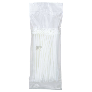 3M Standard Cable Tie 06226, Natural, 8 in, 100 per bag