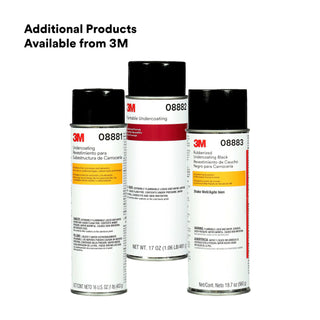 3M Undercoating, 08881, 16 oz (453 g) Net Wt