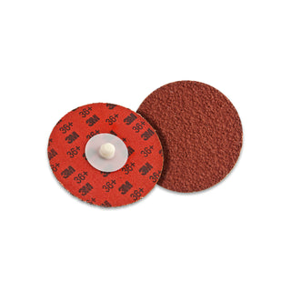 3M Cubitron II Roloc Durable Edge Disc 984F, 36+, YF-weight, TR,Maroon, 3 in