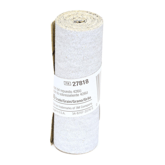 3M Stikit Paper Refill Roll 426U, 3-1/4 in x 55 in 100 A-weight,
10/Carton