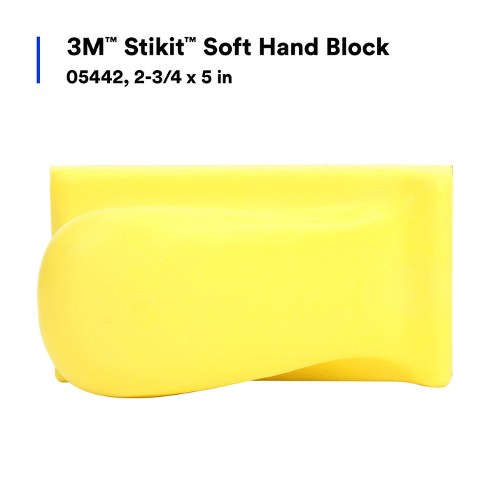 3M Stikit Soft Hand Block, 05442, 2-3/4 x 5 in