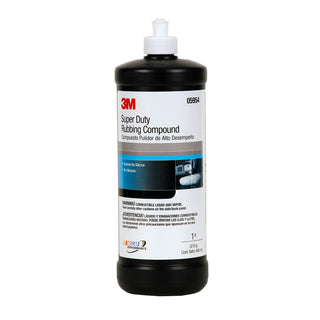 3M Super Duty Rubbing Compound, 05954, 1 qt (32 fl oz/946 mL), 6 percase