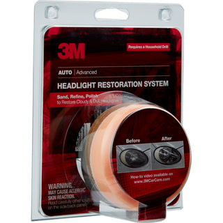 3M Headlight Lens Restoration System, 39008