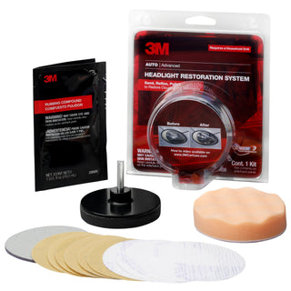 3M Headlight Lens Restoration System, 39008