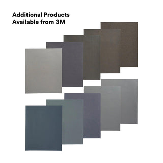 3M Wetordry Abrasive Sheet, 02037, P500, 9 in x 11 in, 50 sheets per
carton