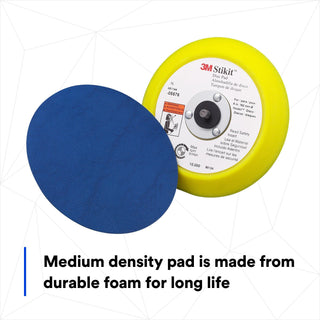 3M Stikit Disc Pad 05576, Blue, 6 in x 3/4 in 5/16-24 External, 10 percase