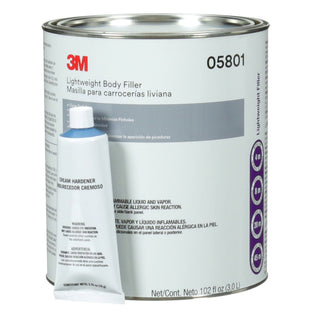 3M Lightweight Body Filler, 05801, 1 gal