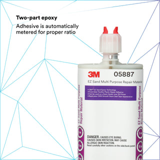 3M EZ Sand Multi Purpose Repair Material, 05887, 200 mL Cartridge