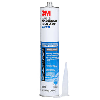 3M Marine Adhesive Sealant 5200, Mahogany, 295 mL Cartridge