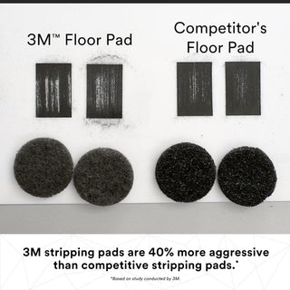 3M Black Stripper Pad 7200, 432 mm x 82 mm, 17 in