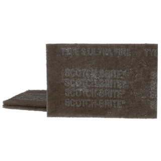 Scotch-Brite Hand Pad 7448, HP-HP, SiC Ultra Fine, Gray, 6 in x 9 in