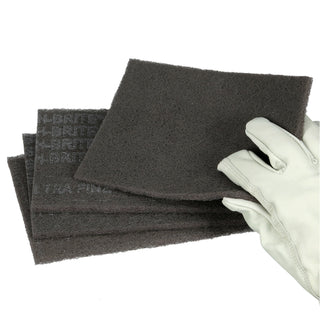 Scotch-Brite Hand Pad 7448, HP-HP, SiC Ultra Fine, Gray, 6 in x 9 in