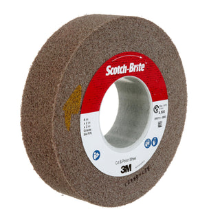 Scotch-Brite Cut and Polish Wheel, CP-WL, 5A Fine, 8 in x 2 in x 3 in