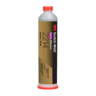 3M Scotch-Weld Epoxy Adhesive 2214, Hi-Temp New Formula, Gray, 6 fl ozCartridge