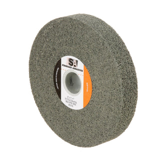 Standard Abrasives Deburring Wheel 853193, 6 in x 1 in x 1 in 8S FIN