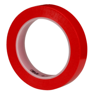 3M Vinyl Tape 471, Red, 3/4 in x 36 yd, 5.2 mil