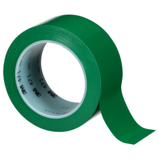 3M Vinyl Tape 471, Green, 3 in x 36 yd, 5.2 mil