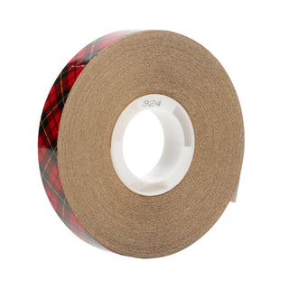 Scotch® ATG Adhesive Transfer Tape 924, Clear, 1/2 in x 36 yd, 2 mil