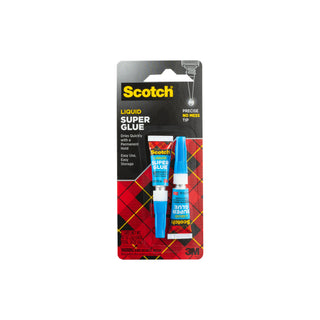 Scotch® Super Glue Liquid AD117, .07 oz, 2-Pack