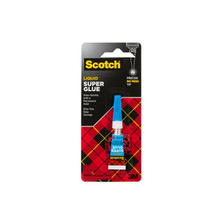 Scotch® Super Glue Liquid AD118D, .07 oz, 1-Pack