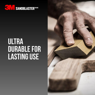 3M SandBlaster EDGE DETAILING Sanding Sponge, 9564 ,180 grit