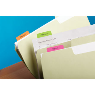 Post-it® Dividing Tabs 686-PLOY, 2 in. x 1.5 in. (50.8 mm x 38 mm)