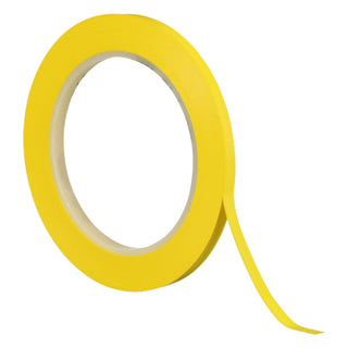 3M Vinyl Tape 471, Yellow, 1/4 in x 36 yd, 5.2 mil