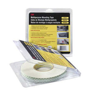 3M Double Coated Urethane Foam Tape 4016, Off White, 1 in x 36 yd, 62mil