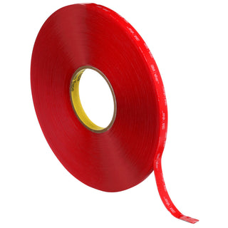 3M VHB Tape 4910, Clear, 1/2 in x 36 yd, 40 mil