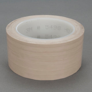 3M PTFE Film Tape 5498, Beige, 2 in x 36 yd, 4.2 mil