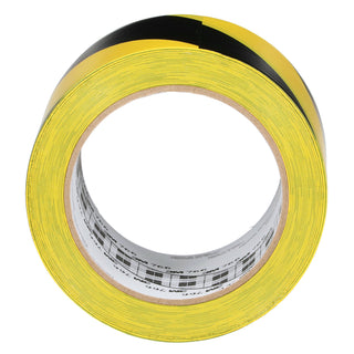 3M Safety Stripe Vinyl Tape 766, Black/Yellow, 3 in x 36 yd, 5 mil, 12 Roll/Case