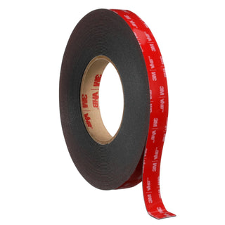 3M VHB Tape 5962, Black, 1 in x 36 yd, 62 mil