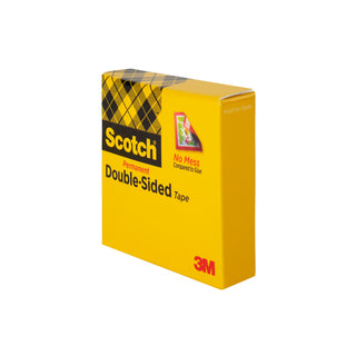 Scotch® Double Sided Tape 665, 3/4 in x 1296 in, Boxed