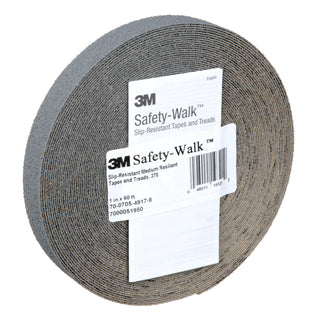 3M Safety-Walk Slip-Resistant Medium Resilient Tapes & Treads 370,Gray