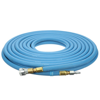 3M Supplied Air Hose W-9445-50, 50 ft, 3/8 in ID, Schrader Fittings