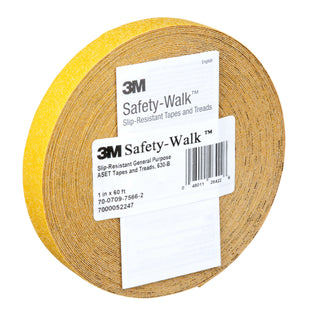 3M Safety-Walk Slip-Resistant General Purpose Tapes & Treads 630-B,Safety Yellow