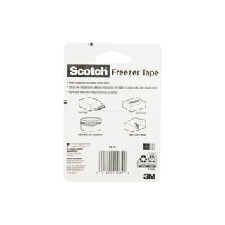 Scotch® Freezer Tape FT-1, 3/4 in x 1000 in 12 Rolls/Deal