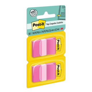 Post-it® Flags 680-BP2, 1 in. x 1.7 in. (2.54 cm x 4.31 cm) Bright Pink,2-pk