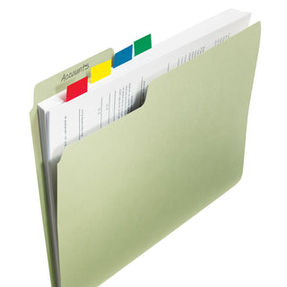 Post-it® Flags 680-GN2, 1 in. x 1.7 in. (2.54 cm x 4.31 cm) Green, 2-pk