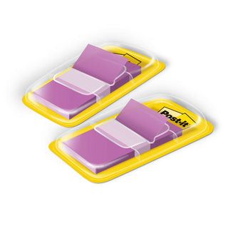 Post-it® Flags 680-PU2, 1 in. x 1.7 in. (2.54 cm x 4.31 cm) Purple, 2-pk