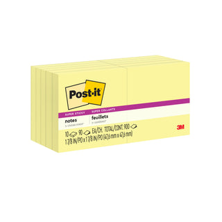 Post-it® Super Sticky Notes 622-10SSCY